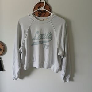 Levi's White Sweatshirt